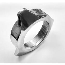 TRE SPADE lock ring meat mincer TC-22 - INOX