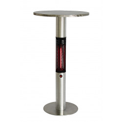 GAMMO outdoor heated table - 110cm high