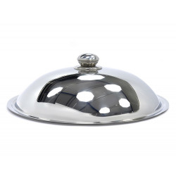 MAXIMA Stainless Steel lid for Induction Wok Pan 36cm - COSMETICALLY DAMAGED