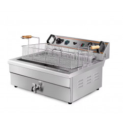 GAMMO electric fryer with drain tap 20 liters