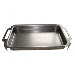 Roaster tray for 1-burner device - steel