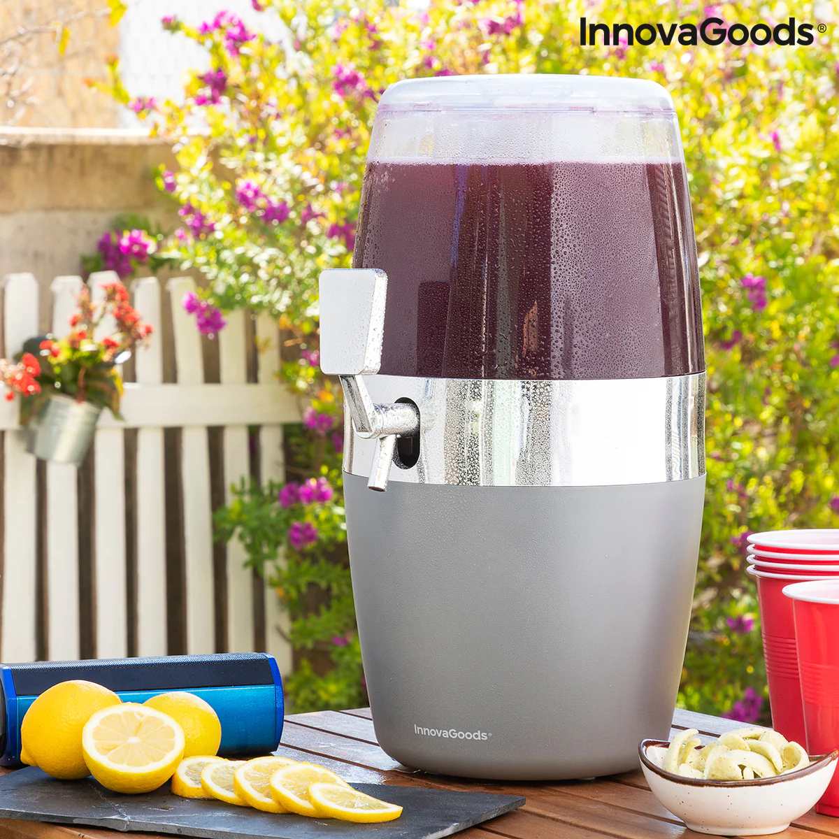 InnovaGoods Distributeur de Bière Réfrigérant 4L