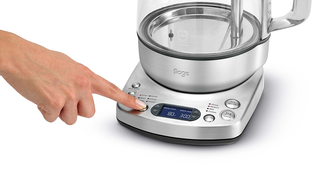 Kettle Luxe Breville Sage Bke820uk The Smart Eco Kettle Breville