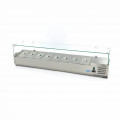 MAXIMA countertop refrigerated display 8xGN1/3 - 180cm