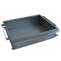 Scone fryer pan for 3-burners fryer - inox