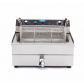 MAXIMA 30 liters electric fryer with drain tap