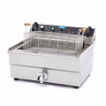 MAXIMA 30 liters electric fryer with drain tap