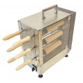 Electric chimney cake oven 6+6 baking wood