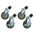Wheel set for MAXIMA stainless work table