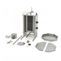 MAXIMA 2 burners gyros-kebab-doner-shawarma grill - electric