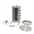 MAXIMA 4 burners gyros-kebab-doner-shawarma grill - electric