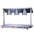 HORECATECH hot plate with 3 infrared lamps