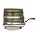 MAXIMA 30 liters manual meat mixer double axle