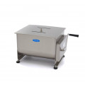 MAXIMA 40 liters manual meat mixer double axle