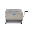 MAXIMA 50 liters manual meat mixer double axle