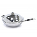 MAXIMA Stainless Steel lid for Induction Wok Pan 36cm