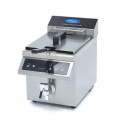 MAXIMA 8 liters induction fryer with drain tap