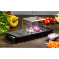 ALLIGATOR onion chopper with container - black
