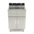 MAXIMA 30 liters fryer with drain tap and cupboard