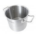 GAMMO stock pot with Lid 6 liters 20x20cm