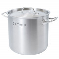 GAMMO stock pot with Lid 12 liters 25x25cm