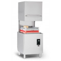 GAMMO pass-through dishwasher with 50x50cm dishwasher rack DELUXE