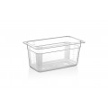 GAMMO GN 1/4 polycarbonate container 150mm deep