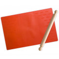 IMPERIA FoglioChef silicon pastry mat with rolling pin