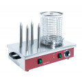 GAMMO Hot Dog cooker with 4 bun warmers