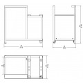 SAMMIC stand trolley