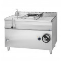 GASZTROMETÁL electric tilting bratt pan with stainless steel bottom - 120 liters