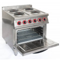 GAMMO electric cooker with 4 hotplates + static oven