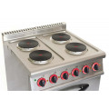GAMMO electric cooker with 4 hotplates + static oven