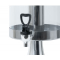 GAMMO coolable beverage dispenser with tap - 8 liters