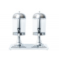GAMMO coolable beverage dispenser with tap - 2x 8 liters