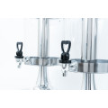 GAMMO coolable beverage dispenser with tap - 2x 8 liters