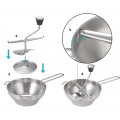 GAMMO manual food mill with 3 inserts - 190mm