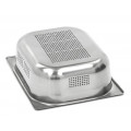 GAMMO GN 1/2 perforated container 100 mm deep