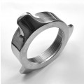 TRE SPADE lock ring meat mincer TC-32 - INOX