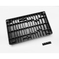 TRE SPADE plastic base for meat mincer or strainer + 4 rubber feet