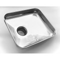 TRE SPADE stainless steel feed tray for meat mincer