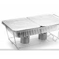 GAMMO disposable chafing dish 2x GN 1/2 - set of 6