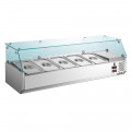 GAMMO countertop refrigerated display 135cm - 5xGN1/3