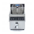 MAXIMA 8 liters induction fryer with drain tap DEMO