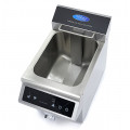 MAXIMA 8 liters induction fryer with drain tap DEMO