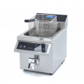 MAXIMA 8 liters induction fryer with drain tap DEMO