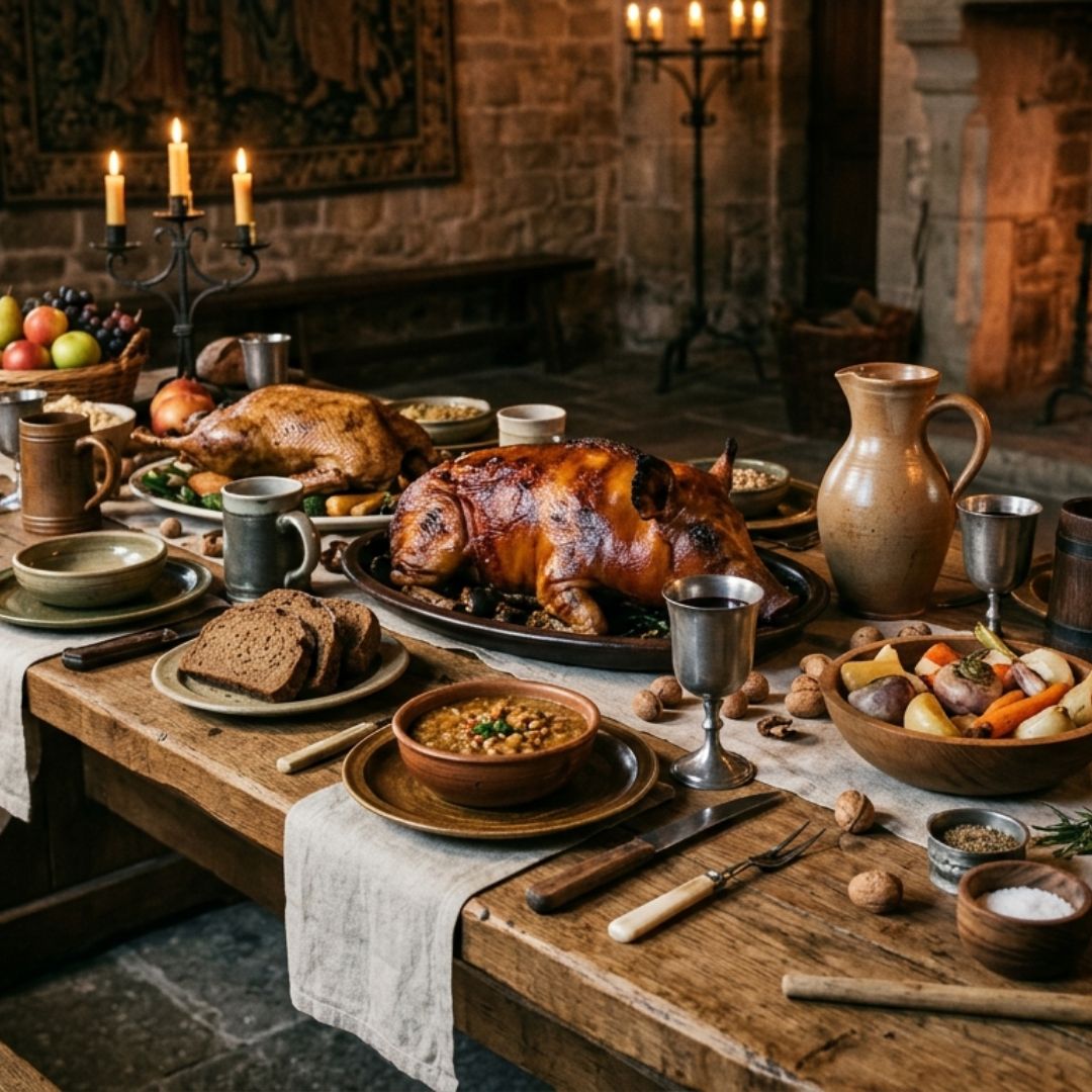 Medieval Feasts in Modern Dress
