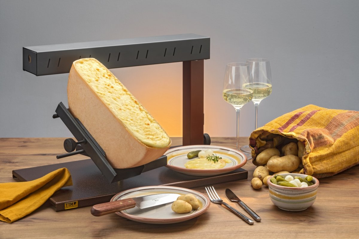 Professional cheese raclette - electric