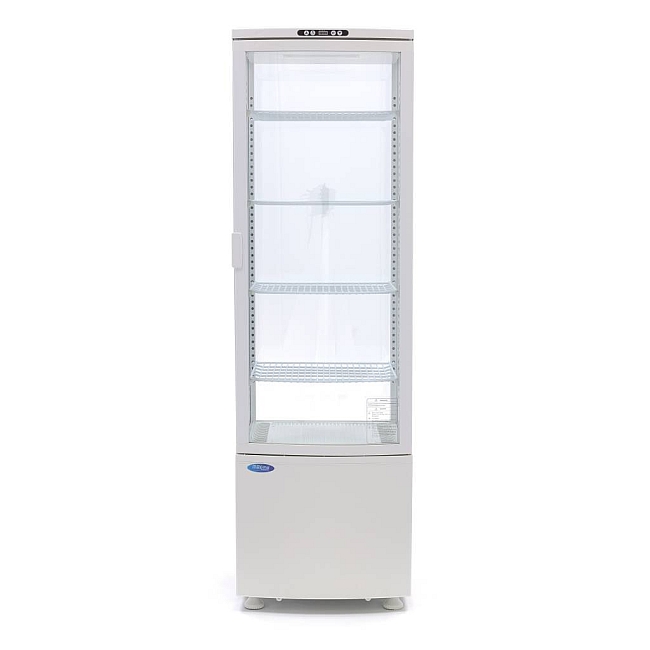 lockable display fridge