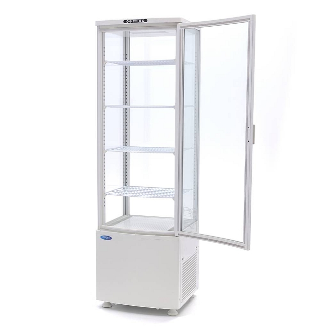 lockable display fridge